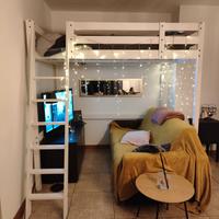 letto a soppalco ikea una piazza emmezza