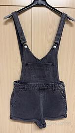 Salopette corto jeans