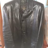 giacca in pelle vera