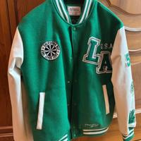 Bomber Alcott Verde e Bianco Taglia L
