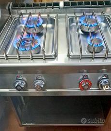 CUCINA 4 FUOCHI PROFESSIONALE 