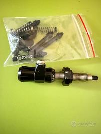 Bottone e rest per arco ricurvo