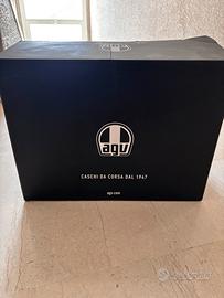 Casco moto AGV K1 nero e rosso taglia ML - NUOVO!
