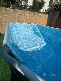 Piscina bestway 4,27 m  x 2,50 altezza 1 metro