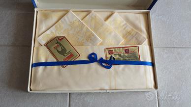 Tovaglia rettangolare x12 con orlo a giorno 