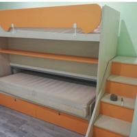 CAMERETTA bimbo completa LETTO A CASTELLO