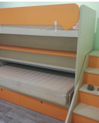 CAMERETTA bimbo completa LETTO A CASTELLO
