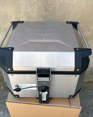 Top case bauletto Triump Tiger alluminio