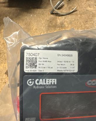 CALEFFI contabilizatore di calore nuovo