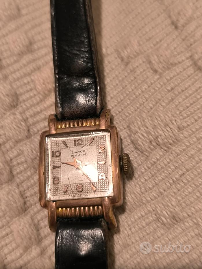 Bracciale Orologio Uomo Espandibile Vintage Rowi 20mm Nuovo Vecchio