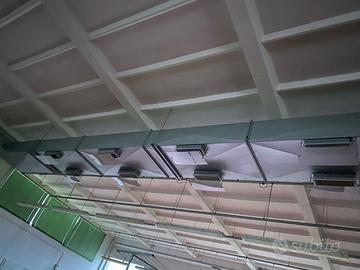 Canalizzatore aria a soffitto