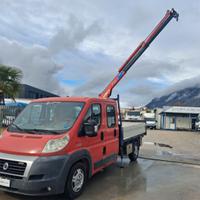 Fiat Ducato Doppia Cabina GRU E CASSONE FISSO