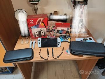 Nintendo Switch OLED Full accessoriata