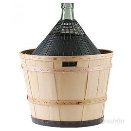 10 Damigiane 54 litri da Vino Usate