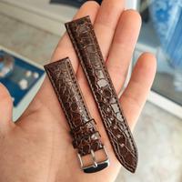 Cinturino marrone in similpelle 20 mm per orologio
