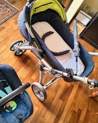 Carrozzina NOMAD col suo seggiolino
