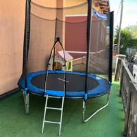 Trampolino elastico da giardino