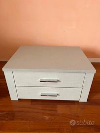 Cassettiera 2 cassetti da interno armadio
