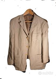 Summer blazer vintage Ermenegildo Zegna in seta e 