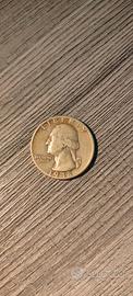 Moneta Antica: Quarter Dollar, anno 1948 - USA