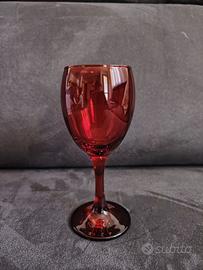 Set 6 calici Pasabahce Rossi - NUOVO -Present idea