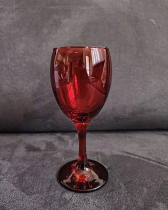 Set 6 calici Pasabahce Rossi - NUOVO -Present idea