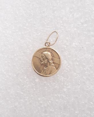 ciondolo Gesù oro giallo 18kt   