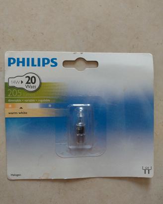 Lampadina Alogena Philips G4 12V 14W (resa 20W) 