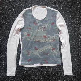 Maglietta donna con manica lunga