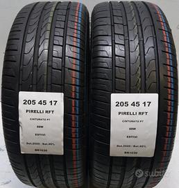 2 GOMME 205 45 1 PIRELLI RFT BR1030