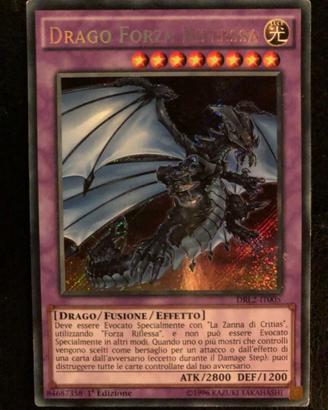 Yugioh drago forza riflessa drl2 it005 segreta 1ª