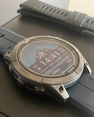 Garmin fenix 7 x pro solar zaffiro