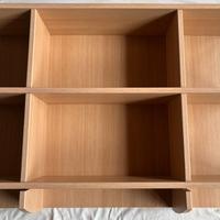 Libreria o espositore in legno 1x1.20