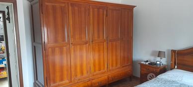 Camera da letto in noce