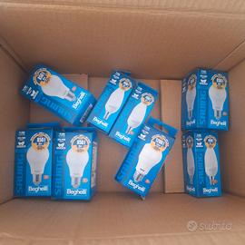 Lotto 8 Lampadine LED Beghelli Nuove (Calda)