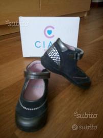 Ballerine Ciao bimbi n.22 grigio nappa