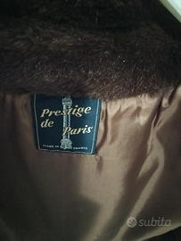 Pelliccia sintetica marrone 