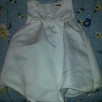 Abito battesimo/cerimonia per bambina 6/9 mesi