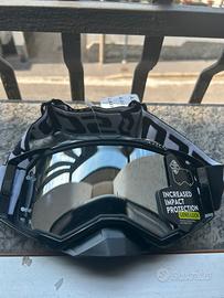 Maschera cross Scott Prospect nuova lente cromata