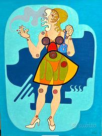 Tela: “L’adolescente”, di Giovanni Valdelli