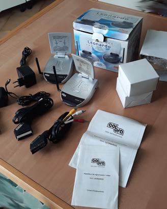 Ripetitore di segnale audio video stereo con IR