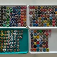 257 tappi a corona tutti diversi di varie nazioni