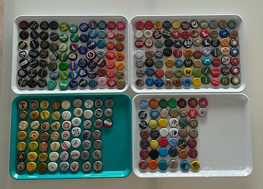 257 tappi a corona tutti diversi di varie nazioni