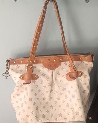 Borsa donna con fantasia stelle e cuori