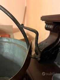 Paiolo per pozzo in rame