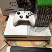 Xbox One S 1tb + Giochi + Accessori + Scatola