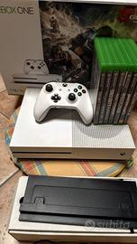 Xbox One S 1tb + Giochi + Accessori + Scatola