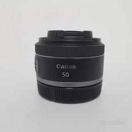 Obiettivo Canon rf 50mm F1.8 STM usato