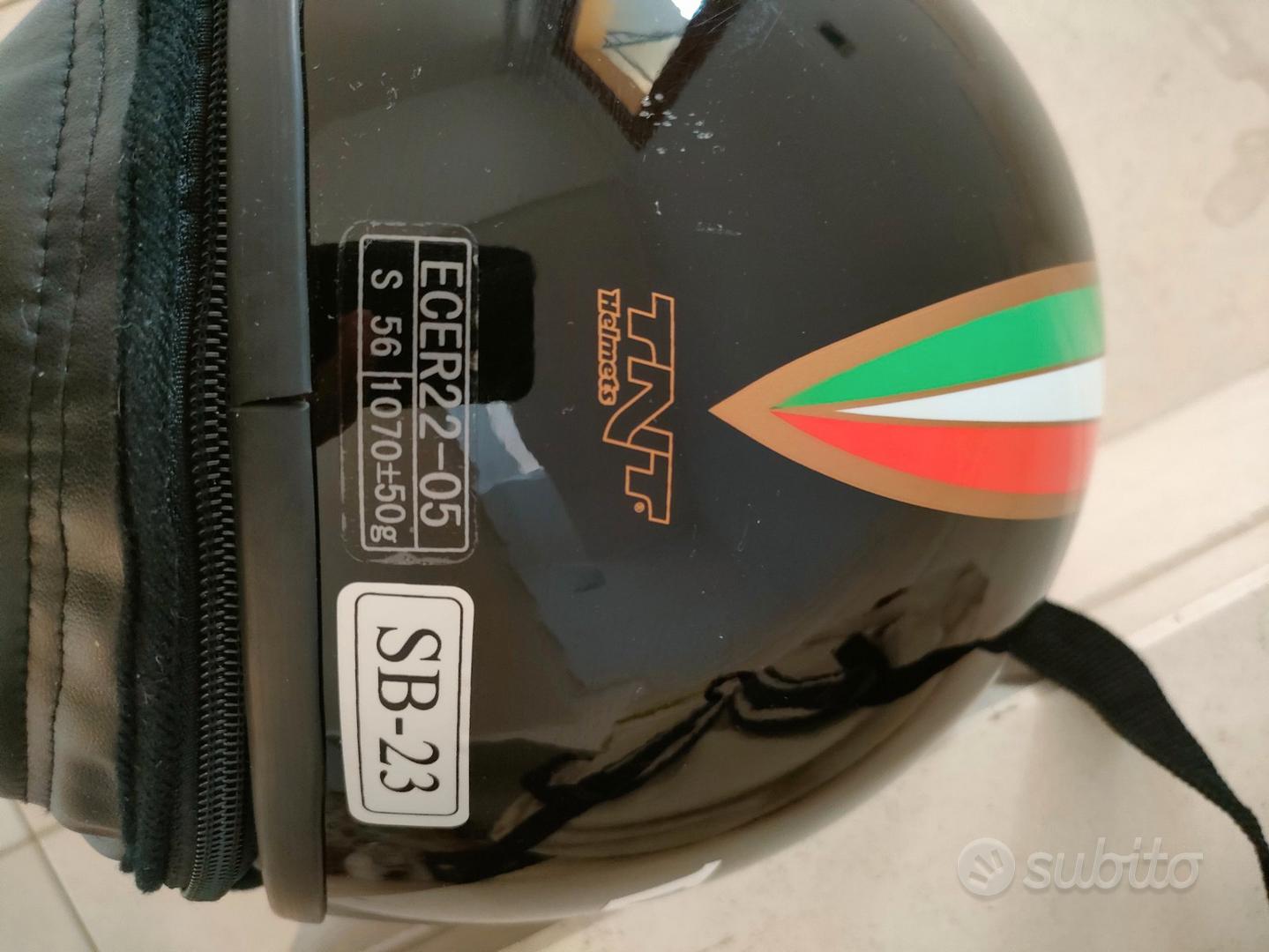 Casco Vespa Jet tricolore con occhiali - Accessori Moto In vendita a Monza  e della Brianza