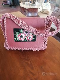 borsa in pelle pezzo unico